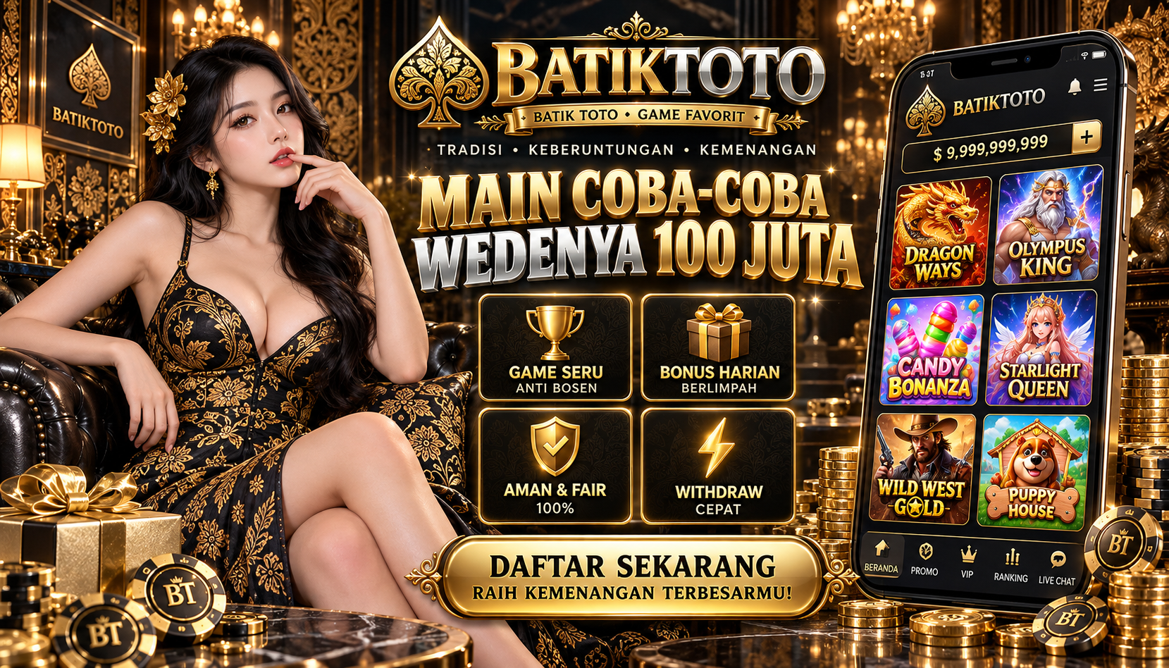 WEDE 100 JUTA